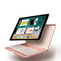 7 couleurs Bluetooth de clavier Bluetooth sans fil en aluminium Bluetooth pour Apple iPad Pro 10.5 "pouce