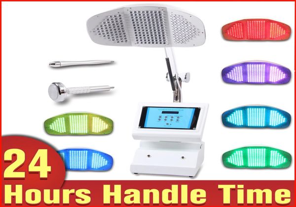 7 couleurs LED Light Pdt Pon Acné Cure Élimination des rides Machine de soins de la peau du visage Fast 8293331