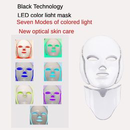 7 kleuren PDF Led Masker Facial Lichttherapie Huidverjonging Apparaat Spa Acne Remover Anti-Rimpel BeautyTreatment