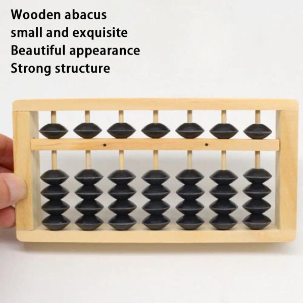 7 colonne 5 perles en bois Abacus pour enfants