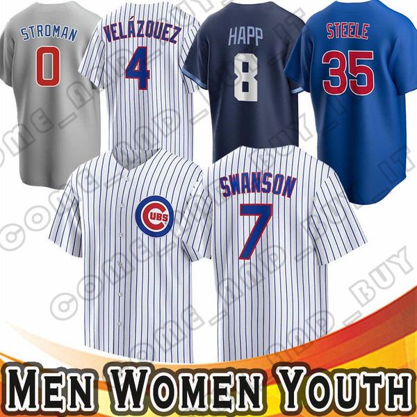 7 Dansby Swanson 5 Maillot de baseball Christopher Morel 23 Marcus Stroman Cody Bellinger Ian Happ Marcus Stroman Justin Steele Cubs Kyle Hendricks Seiya Suzuki Sagesse