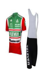 7 Elf Team Retro Classical Short Sleeve Cycling Jersey Summer Cycling Wear Ropa Ciclismo Bib Shorts 3D Gel Pad Set SizexS4XL7647077