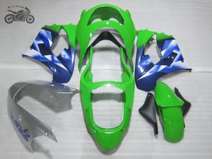 Carenados chinos de alta calidad para Kawasaki Ninja 1998 ZX-9R kit de carenado de motocicleta azul verde ZX9R 98 99 ZX 9R 1999