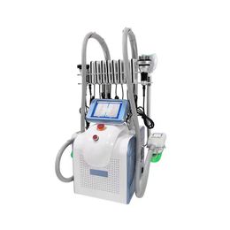 7 en 1 360 angle entourant Cryolipolyse minceur machine 650nm lipo laser 40k cavitation élimination des graisses équipement de beauté de rajeunissement de la peau RF