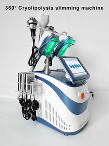 Machine de cryolipolyse 7 en 1 à 360 degrés, gel des graisses sous vide, amincissant, cryo approuvé ce, équipement de beauté du visage rf