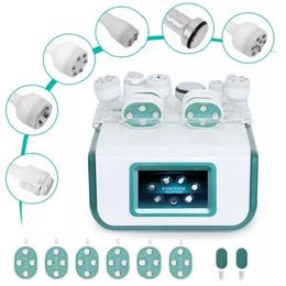 7 en 1 80 K radiofréquence lipocavitation contour du corps machine de cavitation sous vide multifonctionnelle à ultrasons