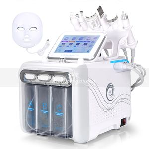 7 en 1 bio rf marteau froid microdermabrasion eau dermabrasion spa machine de nettoyage des pores de la peau du visage pour l'élimination des points noirs