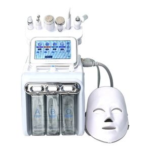 7 in 1 bio rf hammer hydro microdermabrasion water dermabrasion spa facial skin pore cleaning machine