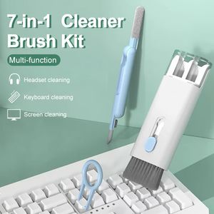 Kit de brosse de nettoyage de clavier de clavier 7-en-1.