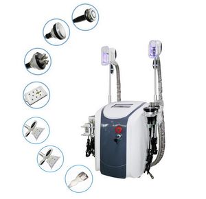 7 in 1 Cryolipolysis Cool Body Sculpting Double Chin Removal Machine Cryotherapy Slimming Cavitatie RF Fat Reduction Lipo Laser 650nm Lipolaser