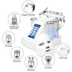 7 en 1 dermabrasion Hydra machine oxygène injection peau beauté nettoyer la machine à bulles outil de soins de la peau