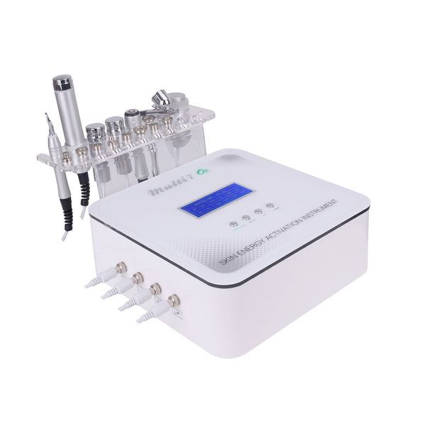 Machine de beauté de mésothérapie de microdermabrasion de diamant 7 en 1 électroporation micro courant lifting avec certificat CE