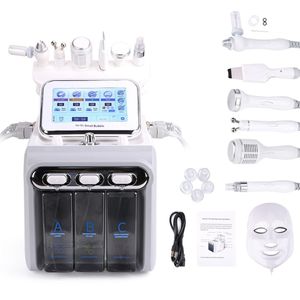 7 en 1 Máquina Facial Cuidado de la piel Hidro Facial Máquina Facilitación Equipo anti-arrugas Hidrofaciales Máquina Hidrofacial LED máscara