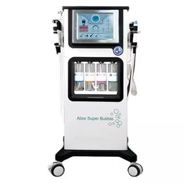 7 In 1 Hydra Beauty Skin System RF Face Lift Oxygen Bubble Anti Wrinkle Facial Ultrasound Hydro-Dermabrasion Machine