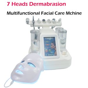 7 en 1 Hydra Dermabrasion Aqua Peel RF BIO-Lifting Cold Hammer Oxygen Facial Spa Equipment Hydro Water Microdermabrasion Machine