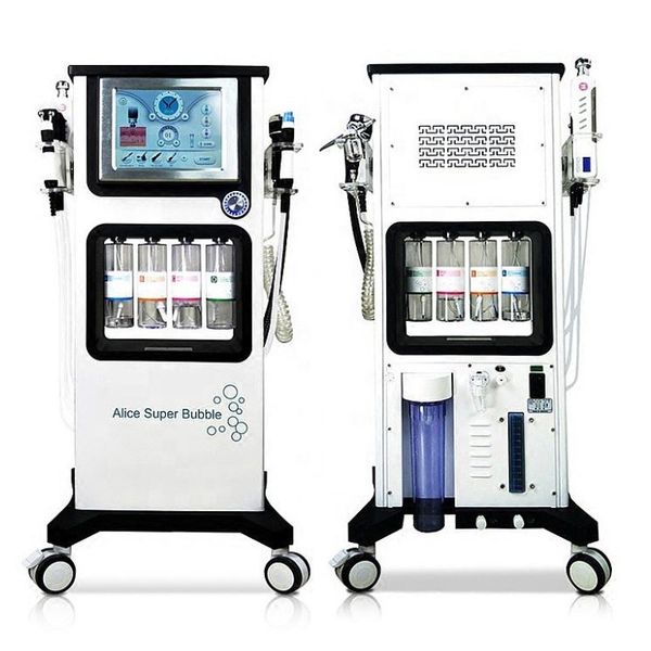 7 en 1 Hydra Facial Machine Oxygen Jet O2 Peel Machine Water Oxygen Jet Peel Equipo facial Hydra Diamond Dermoabrasion Beauty Machine
