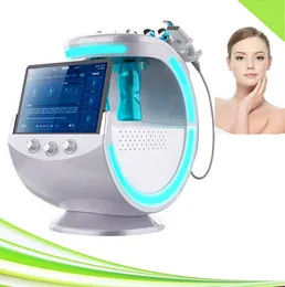 7 en 1 hydradermabrasion faciale microdermabrasion points noirs dissolvant portable intelligent glace bleu oxygène jet peel soins du visage hydro dermabrasion oxygénothérapie machine