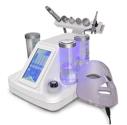 7 In 1 hydro micro -dermabrasie zuurstof kleine bel gezichtsmachine huid reiniging schoonheidsinstrument RF tillende meehoofd remover aqua gezichtsapparaat