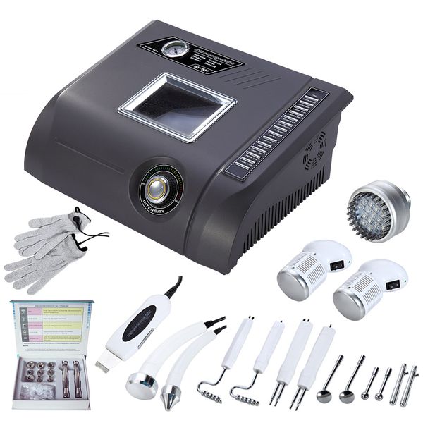 7 en 1 Microdermabrasión multifunción con Glove Magic Bio Skin Scrubber LED PDT Photon Portable Beauty Machine