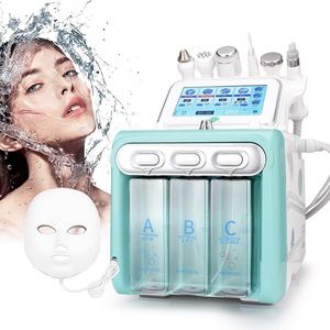 7-en-1 multifonction aspirateur visage de nettoyage d'eau oxygène jet peel pulvérisateur hydratant la peau de peau de rajeunissement