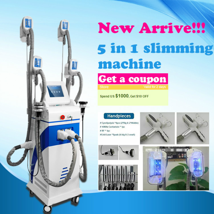7 I 1 Multifunktionell fettfrysning Chin Machine Laser Slant Lipo Cavitation RF Slimming Machine Slimming Machine