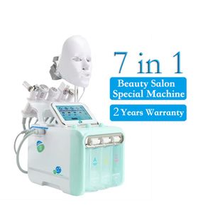 7 In 1 draagbare Hydra gezichtsmachine RF water zuurstofstraalmachine Hidrofacial Deep Skin Clean Face Beauty Equipment