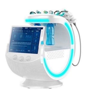 7 en 1 Smart Ice Blue Plus Oxygen Hydra Machine faciale Profession Machine à bulles faciale 2e génération Salon d'hydrodermabrasion