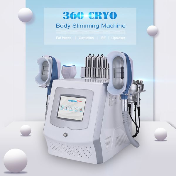 Ultrasonido Cavitación Radiofrecuencia Rf Adelgazamiento Cool Cryo Laser Lipo Estiramiento de la piel Lipolaser Máquinas de pérdida de grasa