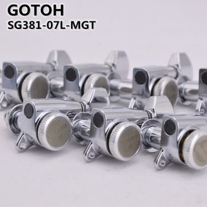 7 In-line GOTOH SG381-07-MGT Mécaniques de verrouillage pour guitare à 7 cordes Mécaniques (Chrome)