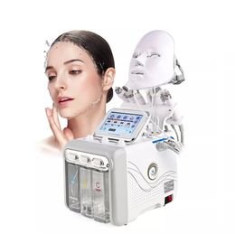 7 in1 H2-O2 multifonctionnel Hydro oxygène visage Aqua peau eau peau Hydra Microdermabrasion Machine pour la beauté