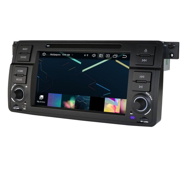 7 pouces 16G voiture dvd Radio lecteur Android unité principale pour BMW E46 98-05 GPS Navigation Mp5 multimédia avec dvd