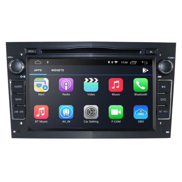 Lecteur Radio dvd de voiture 7 pouces 16G unité principale Android pour Opel GPS Navigation Mp5 multimédia avec dvd