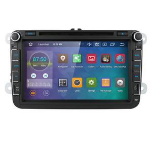 Lecteur Radio dvd de voiture 7 pouces 8 pouces, unité principale Android pour VW, Navigation GPS universelle, Mp5 multimédia 64G