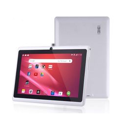 7 pulgadas A33 Quad Core Tablet PC Q8 Allwinner Android 4.4 KitKat Capacitiva 1.5GHz 512MB RAM 8GB ROM WIFI Cámara dual Linterna Q88 MQ50
