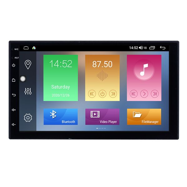 7 pouces Android 10 voitures DVD GPS Navigation Navigation pour Universal Toyota Hyundai Kia Nissan Volkswagen Suzuki Honda avec wifi USB WiFi
