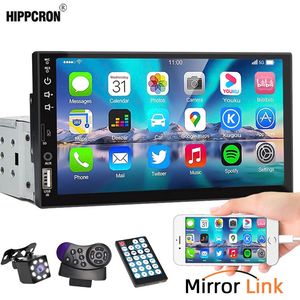 7 pouces Car Radio 1 DIN MP5 Player Screen tactile Multimedia FM ISO Power AUX Entrée USB Bluetooth Mirror Link Universal Autoradio 240506