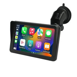 Radio de automóvil de 7 pulgadas Android Auto Wireless Carplay Car estéreo rotado 270 grados USB SD FM GPS Navigation Audio Universal