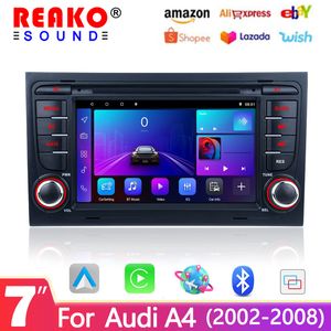 Écran de Navigation de voiture CarPlay de 7 pouces adapté au lecteur Android de contrôle Central de voiture Audi A40208