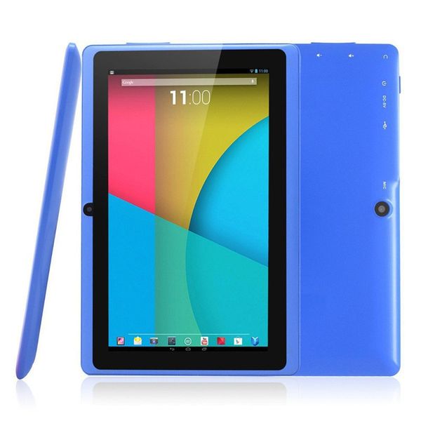 Tablet PC de 7 pulgadas Q88H All Chi A33 Android Quad Core 4.4wifi Internet Bluetooth dhl gratis