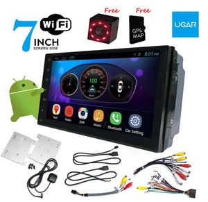 7 pouces universel Headunit Quad Core 1024600 Android voiture GPS Navigation lecteur multimédia Radio Bluetooth Wifi DVR Ready2587611