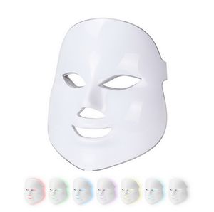 Machine de beauté de masque facial de lumière LED de PDT de masque facial de 7 lumières LED pour le rajeunissement de peau de visage