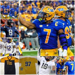 7 Maillot de football mcintyre Rodney Hammond Jr. Daniel Carter Jared Wayne Konata Mumpfield Bangally Kamara John 12 Paris Ford 8 Kenny Pickett