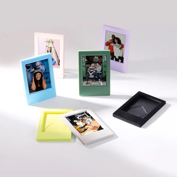 7 pc, cadre photo Polaroid pour Fujifilm Instax Mini 12 11 8 7s 25 50 70 90 Photo instantanée 3 pouces mini-cadre 7 couleurs différentes