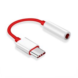 7 Pro USB-C a 3.5 mm Adaptador de auriculares Aux Audio Convertor para uno más 7 1+6t Tipo-C Cable del convertidor de música auricular