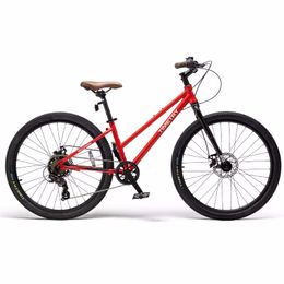 7 Speed ​​MTB -fiets 24/26 inch mountainbikes 20 inch kinderfiets interne uitlijning aluminium legering frameset v/schijfrem