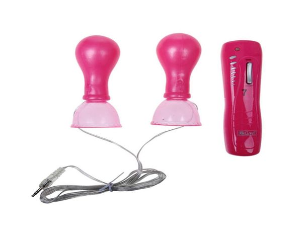 Vibrador de pezón de 7 velocidades Vibrador de leche Sex Toys Niple Sucker Breast Vibradores de clítoris Estimulador de sexo para adultos para mujeres 3024250