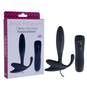 7 Vitesse Vibration Anal Plug Stimulation De La Prostate Masseur Silicone Butt Plug, Gel De Silice De Qualité Pharmaceutique Femelle Adult Sex Toys 3 couleurs