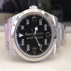 7 Estilo 40 mm Relojes automáticos para hombres Reloj para hombres Cristal verde Asia 2813 Movimiento BP Acero Aire Zafiro Rey Superlativo BPF Wr197q