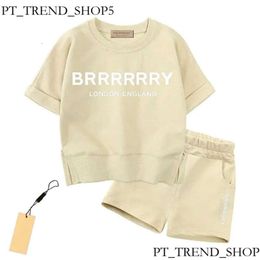 7 Styles Luxe logo -kleding Sets Kinderkleding Pakken Girl Boy Clothing Summer Infantis Baby Sets Designer Chlidren Sport Suits C01