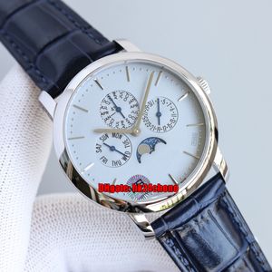 7 Styles Top Qualité Montres K6F 43175/000P-B190 Patrimony Calendrier Perpétuel 1120QP Automatique Montre Homme Cadran Argent Bracelet Cuir Gents Montres Sport